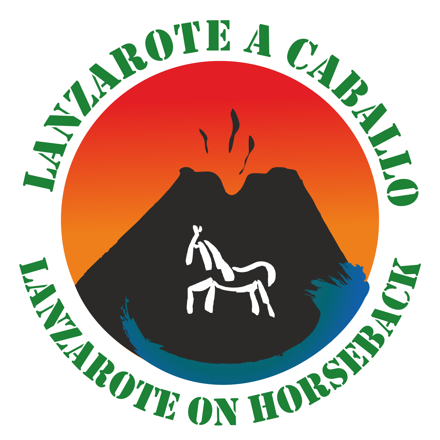 Logo de Lanzarote a cavall